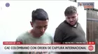 Cercado de Lima: Cae extranjero con orden de captura