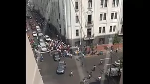 Ocurrió en Cercado de Lima. Foto-Video: Canal N