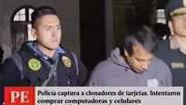 Sujetos fueron capturados con documentación falsa. Foto: captura de TV