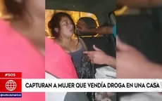Cercado de Lima: Capturan a mujer que vendía droga en una casa - Noticias de alcalde-lima