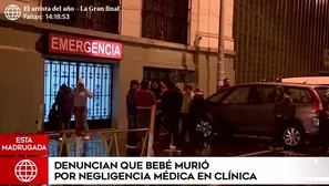 Denuncian negligencia médica.