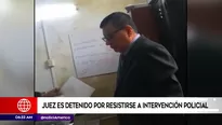 Juez detenido por manejar contra el tráfico en avenida Abancay. América Noticias