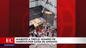 Accidente en obra de construcción.