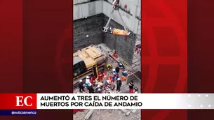 Accidente en obra de construcción.