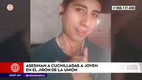 Asesinato en Jirón de la Unión. Foto y video: América Noticias