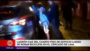 Sujeto fue capturado tras robar bicicleta.