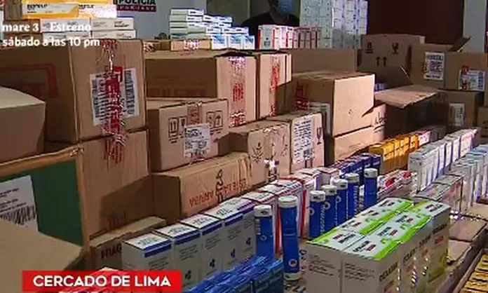 Cercado De Lima Polic A Incaut Medicinas De Dudosa Procedencia Am Rica Noticias