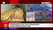 Local avícola sin autorización en Cercado de Lima. Foto y video: América Noticias