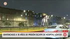 Cercado de Lima: Reo fuga del Hospital Loayza