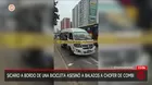Callao: sicario en bicicleta asesinó a chofer de combi