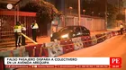 Cercado de Lima: Sicario dispara a colectivero por no pagar cupo