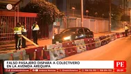 Cercado de Lima: Sicario dispara a colectivero por no pagar cupo