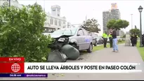 Accidente en Paseo Colón. América Noticias