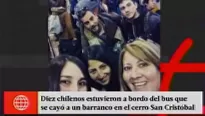 Turistas chilenos. América Noticias