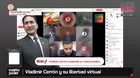 Cerrón transmite en TikTok mientras sigue prófugo de la justicia