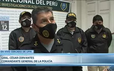 Cervantes sobre presunto audio terrorista: Será sometido a las pericias correspondientes - Noticias de cesar-cervantes