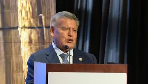 César Acuña señaló que APP  no apoyará la moción de censura contra el ministro del Interior. / Video: América Noticias