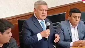 El gobernador de La Libertad dijo que la seguridad no es responsabilidad de alcaldes ni gobernadores, sino del Ejecutivo. Convocará reunión con ministros. Video: Canal N