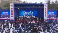 César Acuña presentó su plancha presidencial en el Rímac