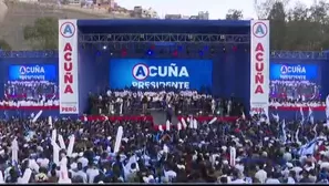 César Acuña lanza su plancha presidencial rumbo a 2026. Foto y video: Canal N