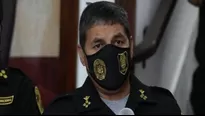 César Cervantes, Comandante General de la Policía Nacional del Perú. 