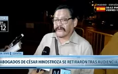 César Hinostroza: un grupo de peruanos en España exigió la expulsión del destituido juez - Noticias de expulsion