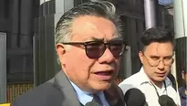 César Nakazaki, abogado del expresidente Kuczynski (Foto: Captura América TV)