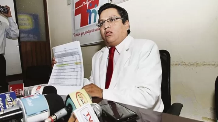 El parlamentario finalmente criticó el sistema de tercerización en el sector Salud / Foto: eldigital.pe El parlamentario finalmente criticó el sistema de tercerización en el sector Salud / Foto: eldigital.pe
