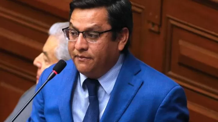 César Vásquez, miembro del Congreso disuelto. Foto: ANDINA César Vásquez, miembro del Congreso disuelto. Foto: ANDINA