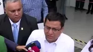 Ministro César Vásquez sobre huelga de gremios de la salud. La decisión que he tomado es de equidad y justicia