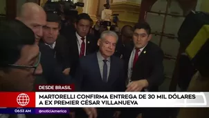 César Villanueva, expremier. América Noticias