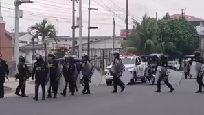 Tras un inicio de jornada con bloqueos, la CGTP Loreto suspendió el paro de 48 horas en Iquitos. Comitiva de la PCM llegará este miércoles para dialogar. Video: Canal N