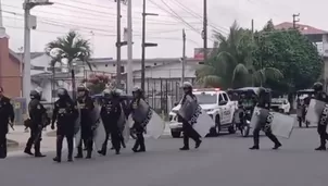 Tras un inicio de jornada con bloqueos, la CGTP Loreto suspendió el paro de 48 horas en Iquitos. Comitiva de la PCM llegará este miércoles para dialogar. Video: Canal N