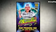 Chacalón Jr. promocionó un concierto en Comas