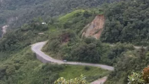 Accidente en Chachapoyas. Foto referencial: Andina