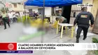 Chaclacayo: Cuatro hombres fueron asesinados a balazos en cevichería