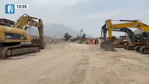 Suspenden obras por falta de pago en Chaclacayo. Foto y video: Canal N