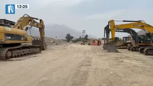 Suspenden obras por falta de pago en Chaclacayo. Foto y video: Canal N