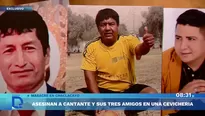 Chaclacayo: Tráfico de terrenos sería el móvil del cuádruple crimen en cebichería - Foto y video: América Noticias