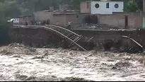 Vías del tren que cruzan Chaclacayo. Foto: América Noticias