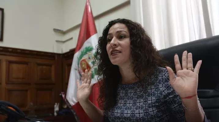 Cecilia Chacón, congresista de Fuerza Popular. Cecilia Chacón, congresista de Fuerza Popular.