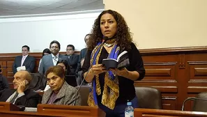 Cecilia Chacón. Foto: Congreso