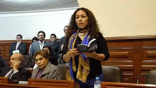 Cecilia Chacón. Foto: Congreso