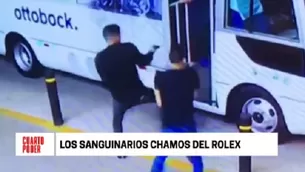 Capturaron a los 'chamos del Rólex'. Foto: América TV