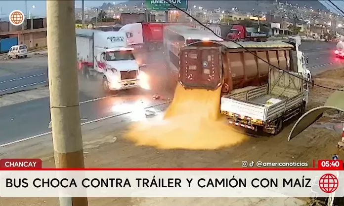Chancay: Triple choque en Panamericana Norte deja heridos