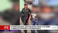 Asesinó a su hijo y arrojó cadáver a un abismo.