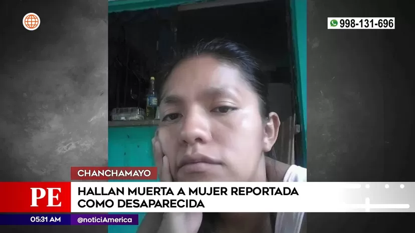 Chanchamayo: Hallan muerta a mujer reportada como desaparecida