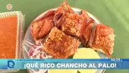 Chancho al palo y el sabor bandera del norte chico de Lima