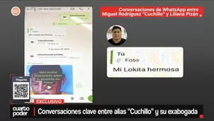 Conversaciones clave entre alias 'Cuchillo' y su exabogada. Video: Cuarto Poder