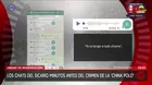 Los chats del sicario minutos antes del crimen de la China Polo